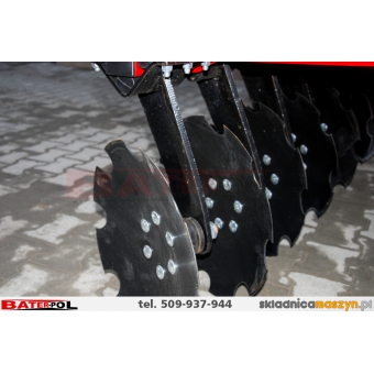 Agregat talerzowy SKORPION 2,2m z wałem ATS 22 talerze 460mm-13450zł,................510mm-14480zł